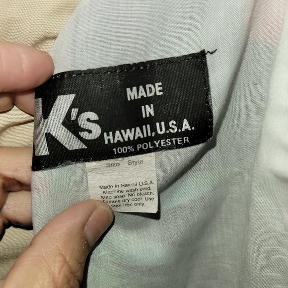 Tiki Hawaii wrap dress vintage - Picture 3 of 3